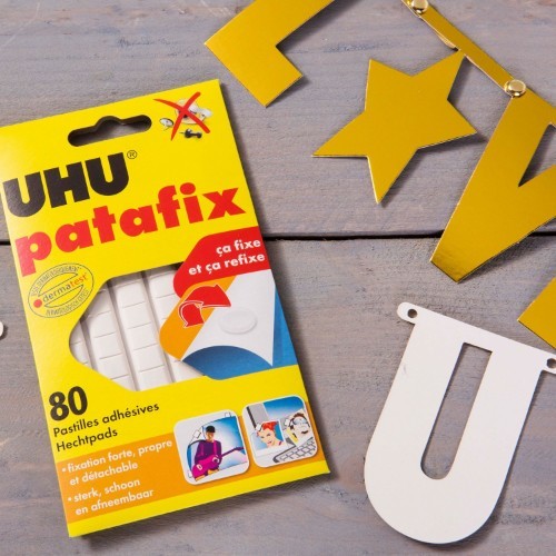 UHU , PATAFIX 80 PASTILLES ADHESIVES HECHTPADS