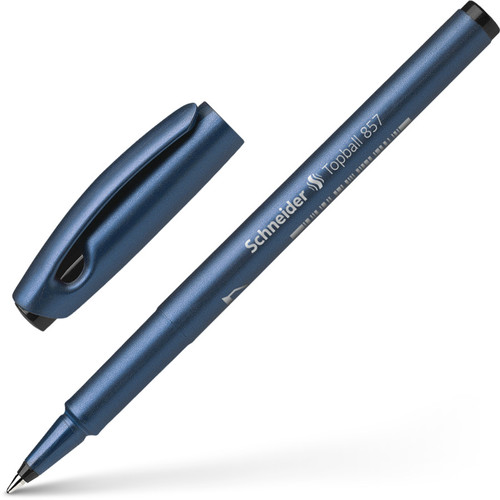Schneider Topball 857 Rollberball Pen Ultra-Fine Writing Blue