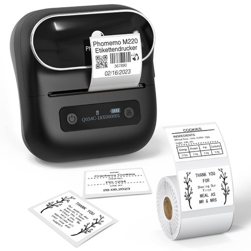 ‏ Phomemo M220 Thermal Label Maker