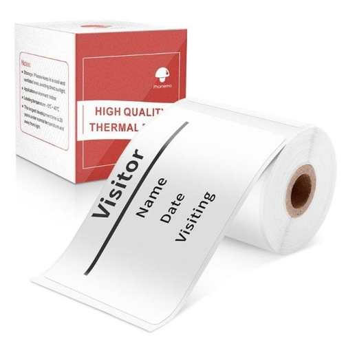 Phomemo M110 M120 M200 M220 M221 Thermal Label, self-Adhesive Label, 50mm*80mm, Phomemo Thermal Labe