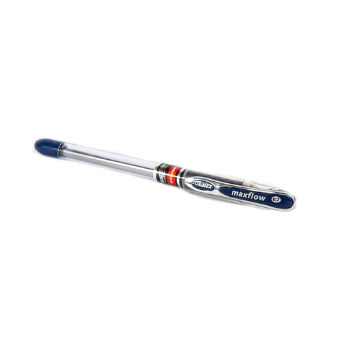 باكيت أقلام حبر جاف أزرق unimax 0.7mm عدد 12 قلم