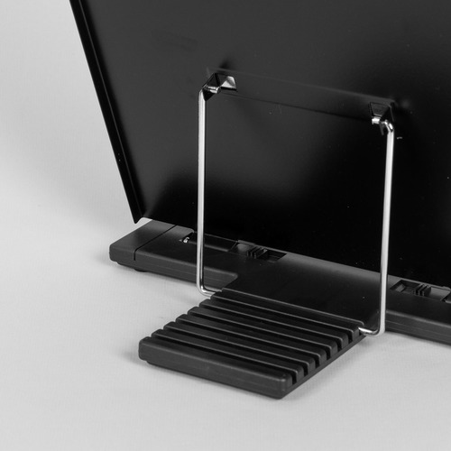 ‏Copy Holder with Adjustable Clip and Line Guide | 7 Adjustable Positions | Book Reader Stand for La