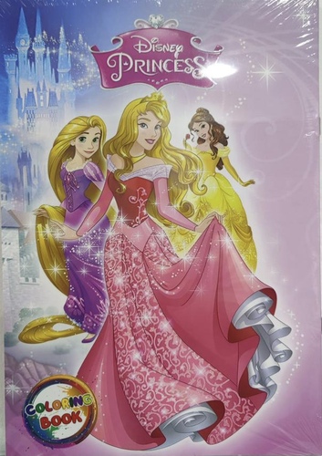 ‏Kids coloring book A4 - Various Characters
