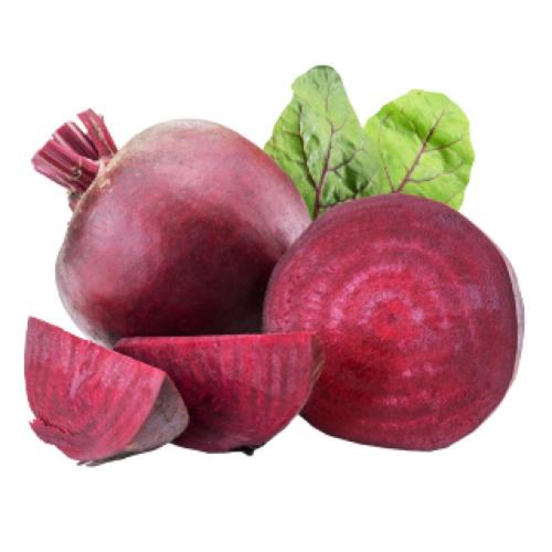 One kilo of beets, 500 fils