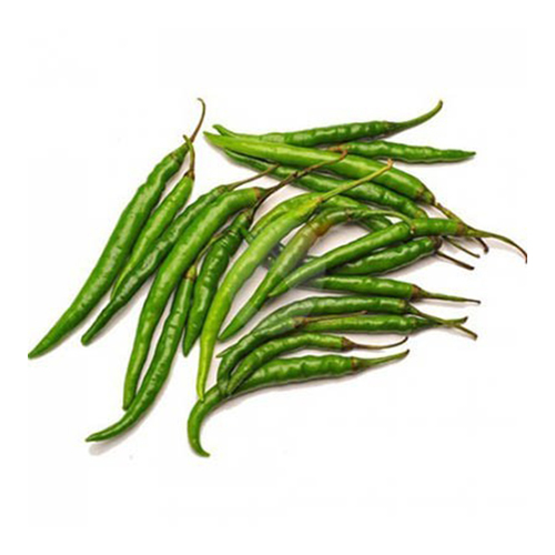 Indian Hot Green Pepper 1 kg