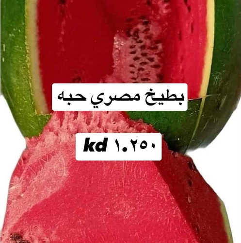 بطيخ مصري حبه كبيره
