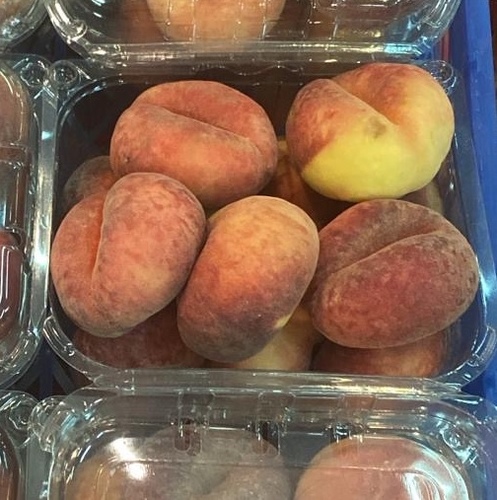 خوخ  مدور   علبه
