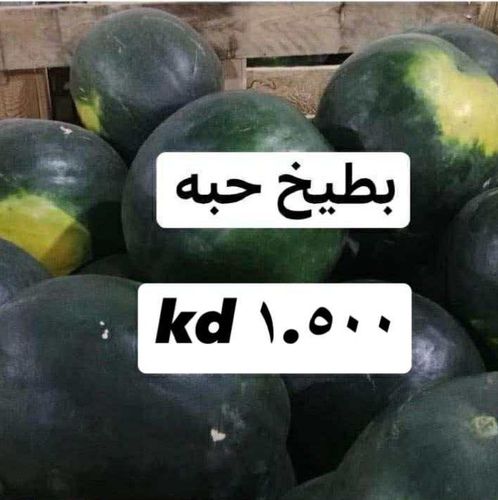 بطيخ يمني حبه