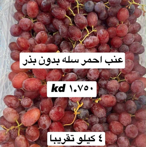 Red Grapes Without Seeds