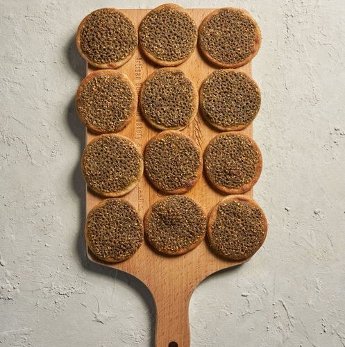 Thyme Pies 12 Pcs - Made with whole wheat, pure barley and thyme with extra virgin olive oil