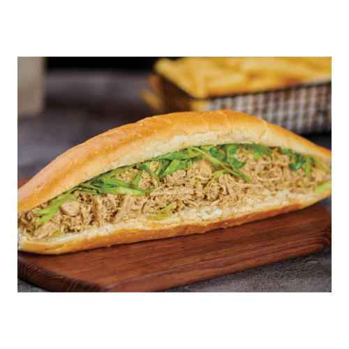 Mosahab Nar Nero French Samoon Sandwich - boneless chicken with lettuce, pickles, garlic and mayonnaise