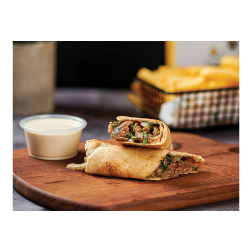 Kashokhi  - Beef Kashokhi Lebanese Bread Sandwich - Beef ,tomato, onion, mint and parsley with our tasty tahini sauce