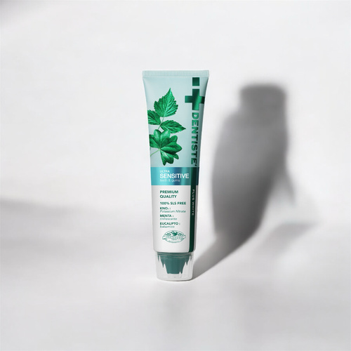 Dentiste Ultra Sensitive Toothpaste - أسنان  اقوى و لثة اكثر  صحه🌿 مضاد للحساسية🌿لطيف على مينا الأسنان🌿حماية الليلية ممتازة🌿