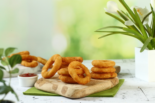 onion Rings - 10 grains of wonderful crispy onion rings