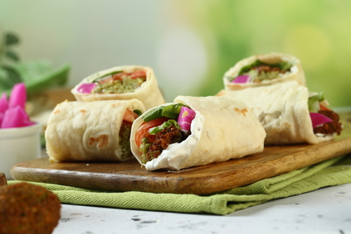 Falafil labneh