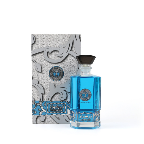 turguoise cologne - Top notes: Spicy, Bergamot, Lemon, LavenderMiddle notes: Jasmine, RoseBase notes: Cedarwood, Musk