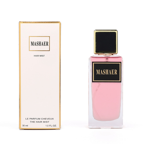 Mashaer - Top notes: Bergamot - Tangerine - Nectarine - Black Currant - AppleMiddle notes: Gardenia - Jasmine - Magnolia - Freesia - Lily of the ValleyBase notes: Patchouli - Musk - Sandalwood - Vanilla - Amber 30 ml