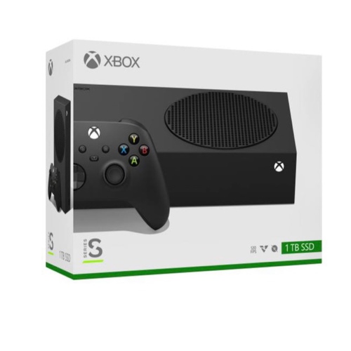 Xbox series s - اللون ألاسود