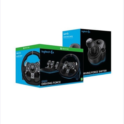 Logitech G920 Driving - Products Bundle -  Logitech G920 Driving Force Steering Wheel   - Logitech Driving Force Shifter G29/G920/G923