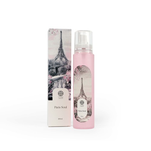 Paris Soul - A refreshing scent with a strong presence, composed of musk, rose, and bergamot.180 ml