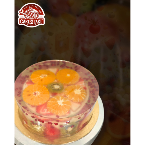 Milk and Jelly - milk jelly cake around jelly