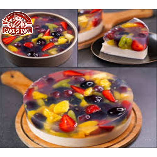 Fruit Jelly Milk - mixed fruits jelly milk