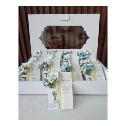 Distributions, Share My Joy - The price of the package includes 10 ml perfume, printing, and roses 
 any phrase is required to order a day in advance