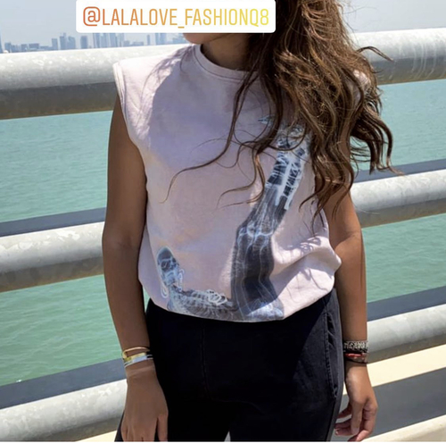 Lala Love Fashion Q8 - Pink Tshirt - Pink Tshirt