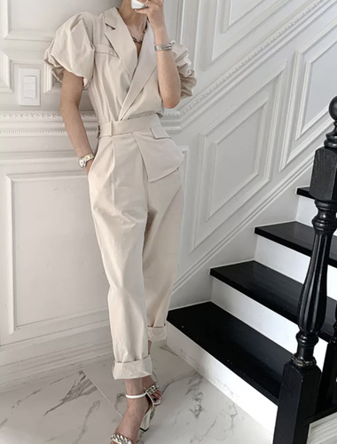 Bieje jump suit with belt - One size