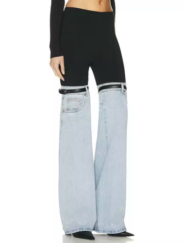 Lala Love Fashion Q8 - Denim pants - One size length 108 cm hips 92 cmWaist 72 cm