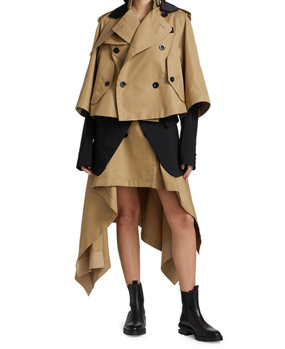 Blazer trench coat