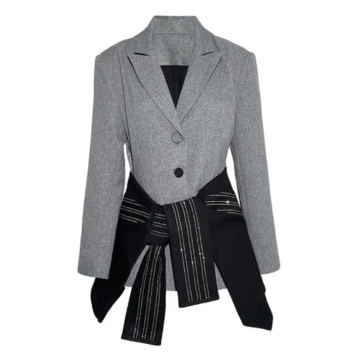 Lala Love Fashion Q8 - Wrapped blazer