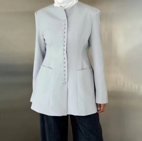Baby blue blazer