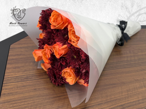 doboo - Hand bouquet with beautiful flower arrangement of a mix of Dutch and Ecuadorian flowers to suit all tastes 30/45 cm