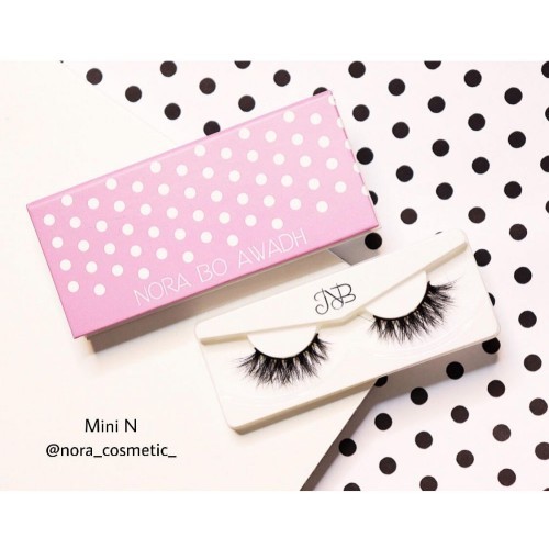 Lens Me - MINI N - Medium-density natural mink eyelashes with long ends help to give the eye more breadth on your special occasions, suitable for all eyes especially medium size