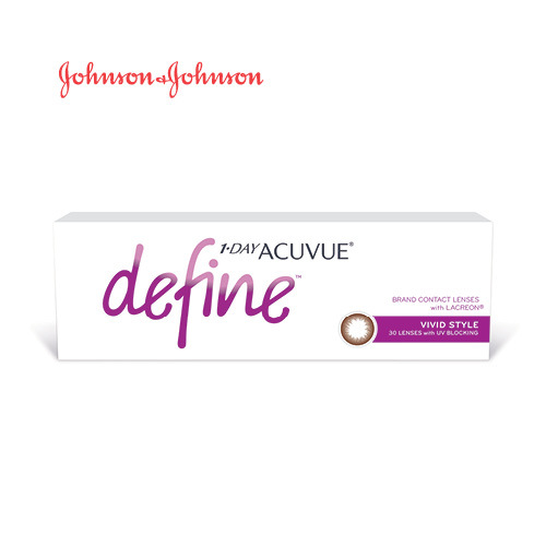 Clear Contact Lenses 1-Day Acuvue Define® Vivid - Clear
  Contact Lenses
  1-Day
  Acuvue Define® Vivid