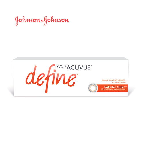 Clear Contact Lenses 1-Day Acuvue Define® Natural Shine - Clear
  Contact Lenses
  1-Day
  Acuvue Define® Natural Shine