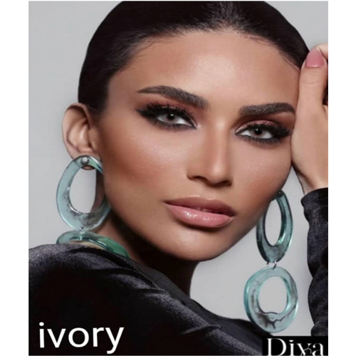 Diva Lense - Ivory - A HARMONY BETWEEN WARM SANDS COLORS AND PURE GRAY