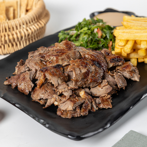 Shawerma Meat  Meal  Plate