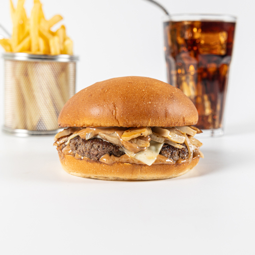 Swiss Mushroom Burger