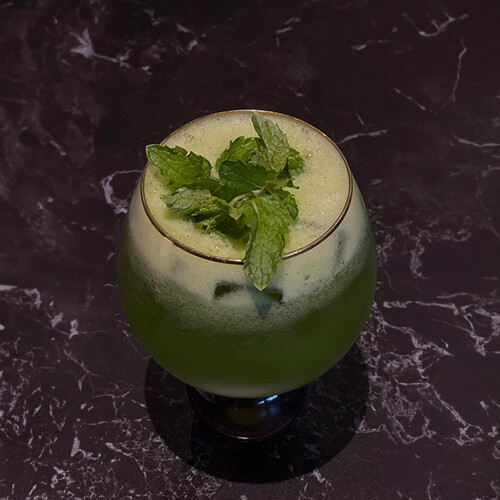 Lemon Wlth Mint Juice - Fresh Lemon And Mint Juice