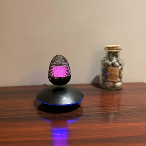 Gauss Speaker - Hands Free, Bluetooth levitating stylish speaker. wireless charging. with multi lights changer.