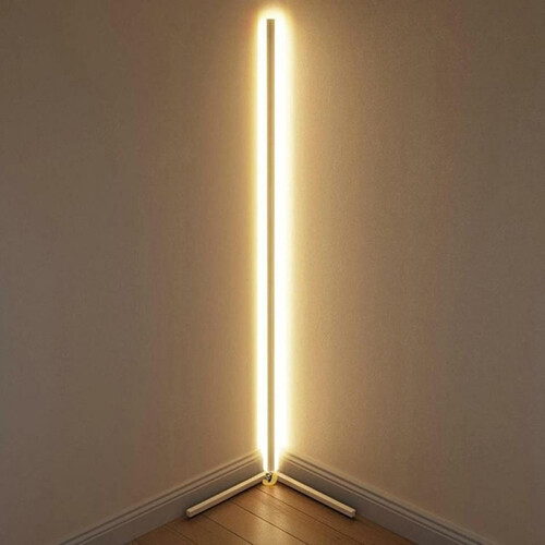 White Corner Led Light - White color, Stylish Corner LED light with many options controlled by a remote control. color can be fixed to one color or change in different patterns and shades. highly recommended for Gaming rooms.