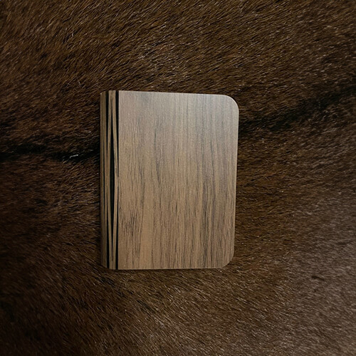 Mini Book Light Brown Wood - Rechargeable USB book lamp base gift fashion indoor decoration. with 3 light shades white, yellow and orange. could be reshaped into different shape.