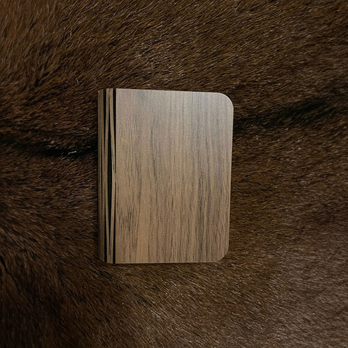 Medium Book Light Brown Wood - Rechargeable USB book lamp base gift fashion indoor decoration. with 3 light shades white, yellow and orange. could be reshaped into different shape.