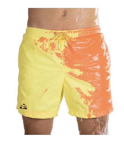 NON STOP - Changing colors shorts Yellow Orange