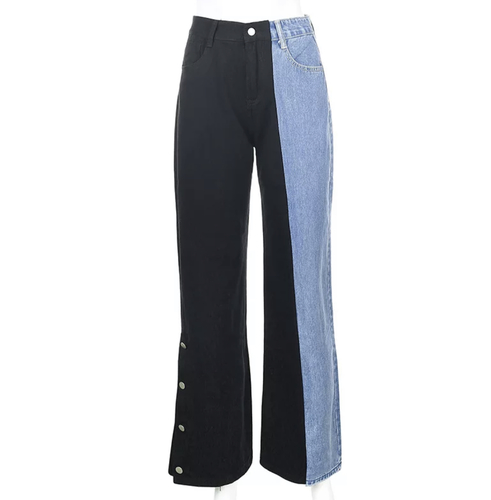 Stylish pant half denim