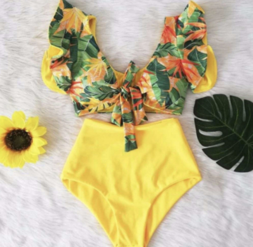 Bikini two pcs yellow