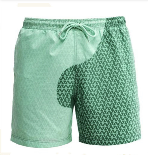 Changing colors shorts green