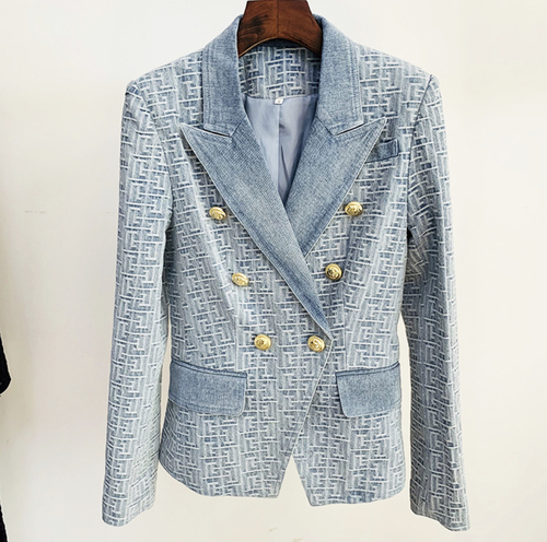 Blazer jacket denim